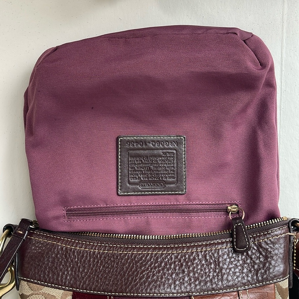 COACH Vintage Patchwork Shoulder Crossbody Bag - Picture 9 of 17